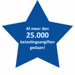 25.000 Belastingaangiften gedaan